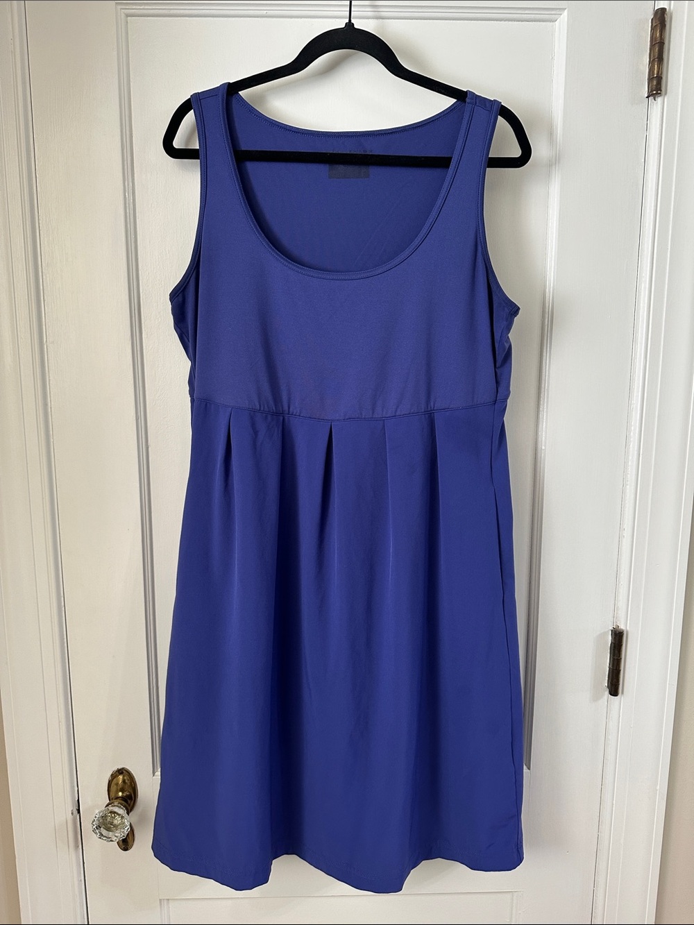 Sleeveless Midi Dress in Royal Blue